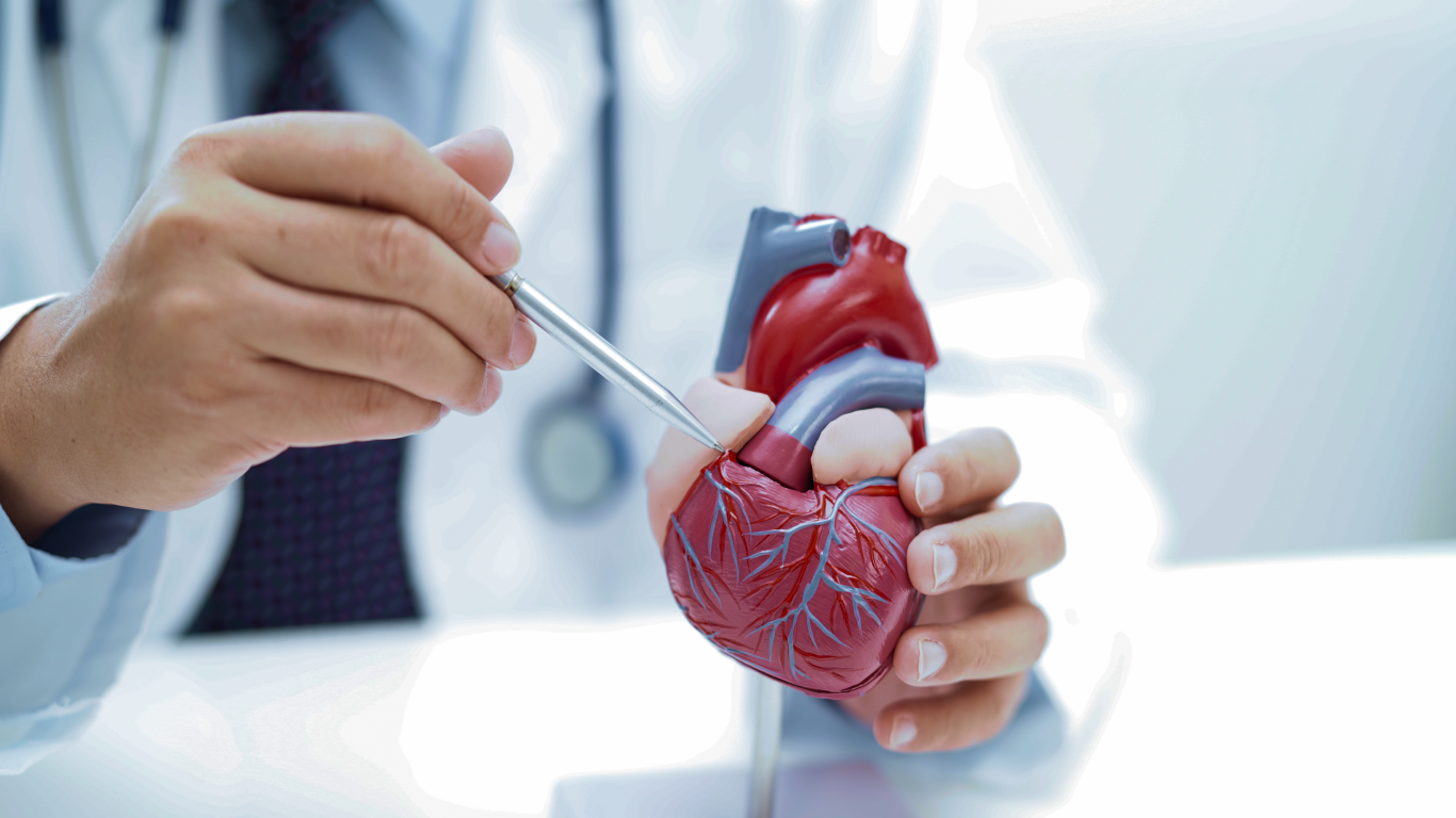 Médico explicando ao paciente sobre a endocardite